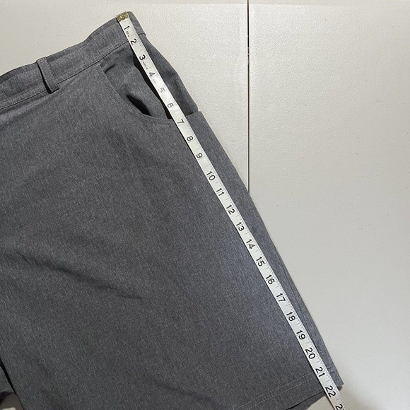 Straight Down Golf Shorts Dark Gray Men's 42 Performance Lightweight Stretch - Picture 7 of 7